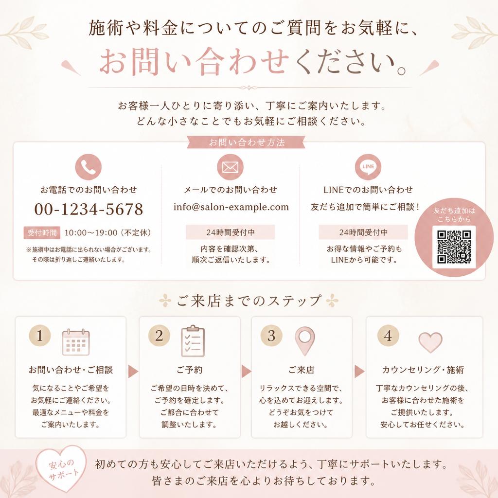 今すぐお問い合わせを！