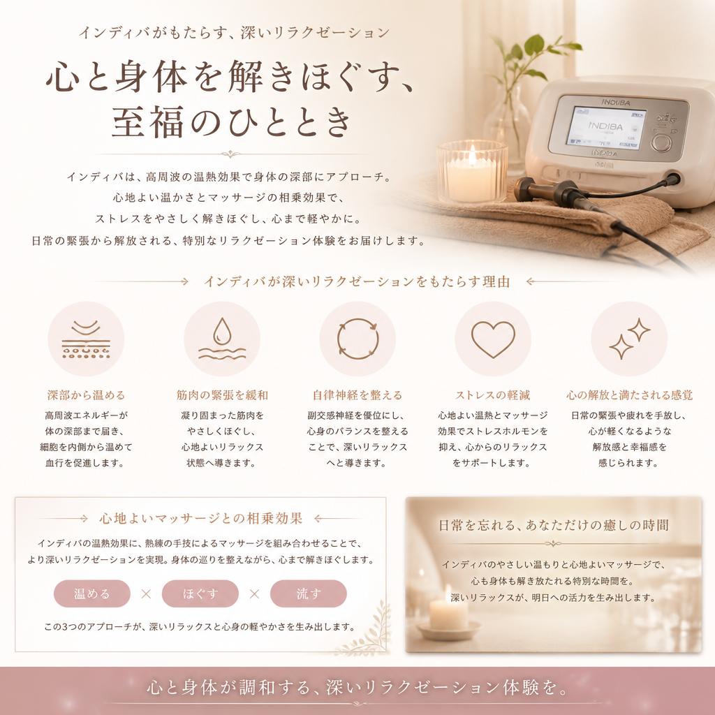 リラクゼーションの極み