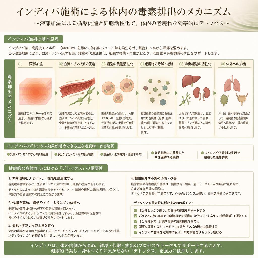 デトックス効果の秘訣
