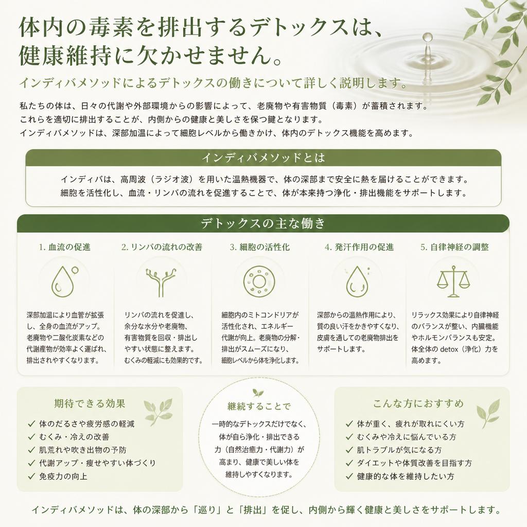 デトックス効果