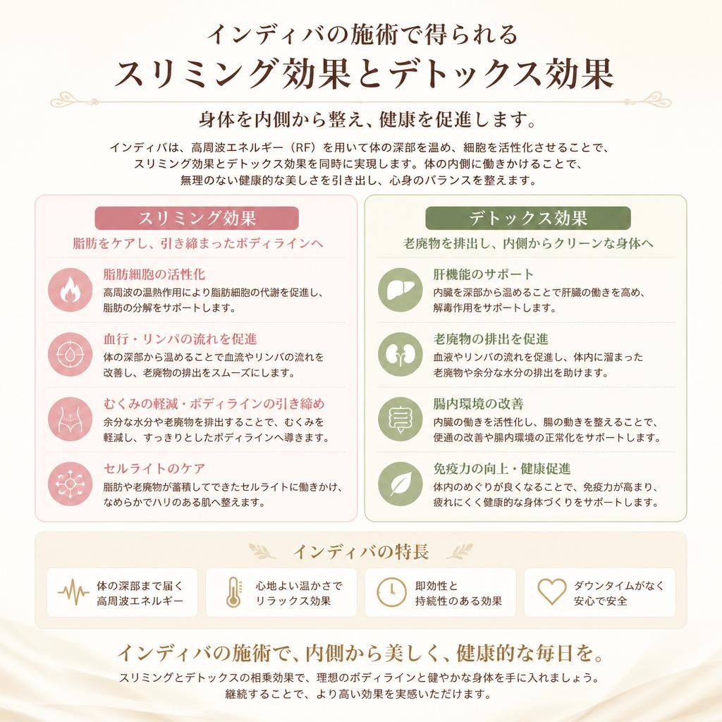 5. スリミングとデトックス効果