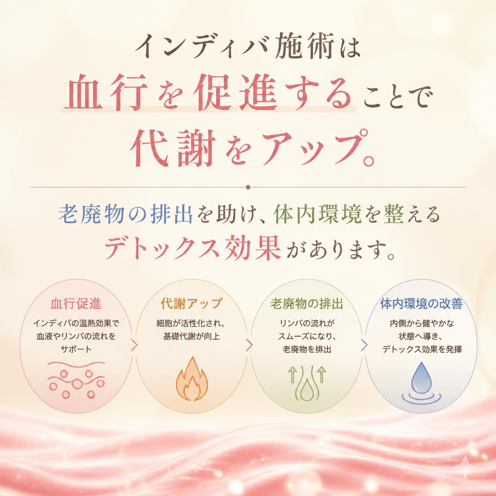 血行促進とデトックス効果